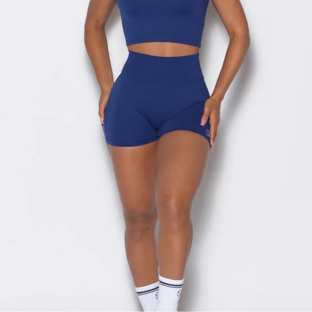 Bombshell Sportswear Blue Athletic Shorts - Picture 7 of 11